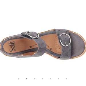 Söfft Women's Sandal Blue Nerissa Leather